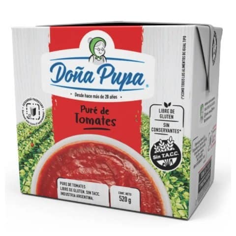 Puré de tomate Doña Pupa 530 g