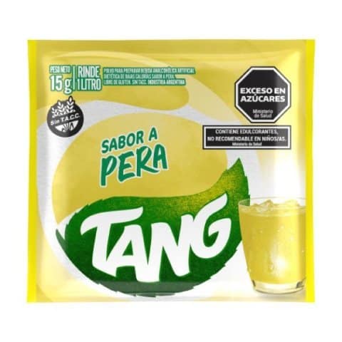 Jugo en polvo Tang pera