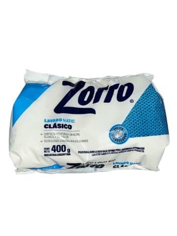 Jabón en polvo Zorro Matic 400 g