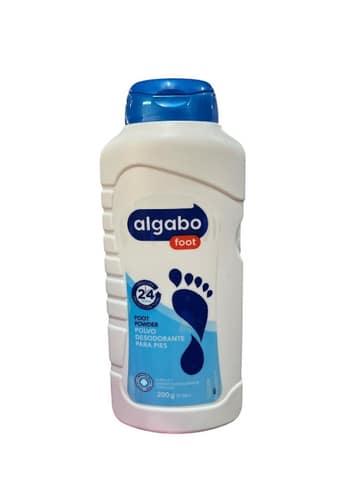 Talco pédico Algabo pote 200 g