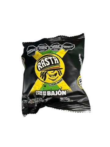 Alfajor Rasta negro 70 g