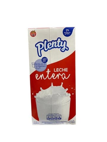 Leche entera Plenty 1 L