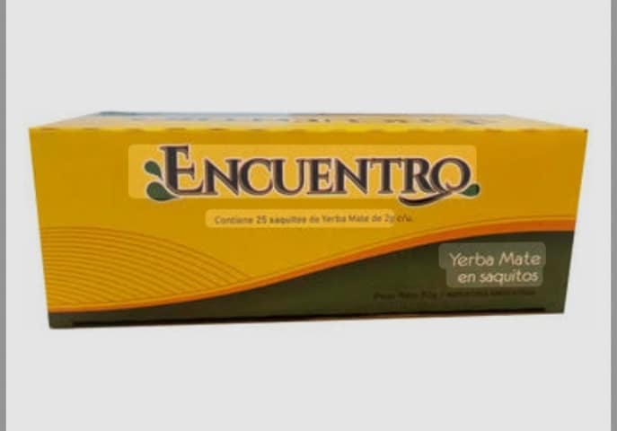 Mate cocido Encuentro x25 saquitos