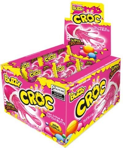 Chicles rellenos Buzzycroc tutti x40
