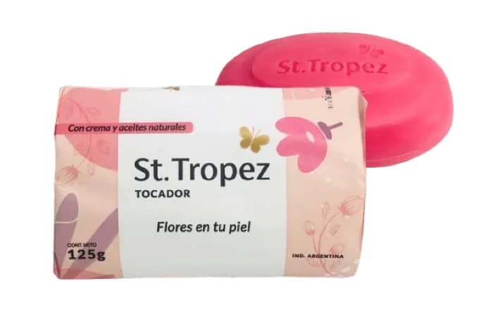 Jabón de tocador St. Tropez flores 125 g