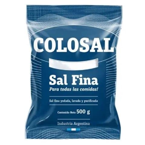 Sal fina Colosal 500 g