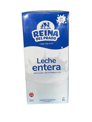 Leche entera Reina del Prado 1 L