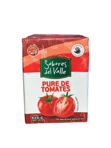 Puré de tomate Sabores del Valle 500 g