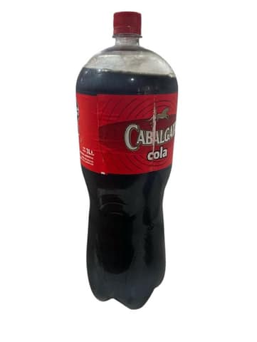 Gaseosa cola Cabalgata 3 L